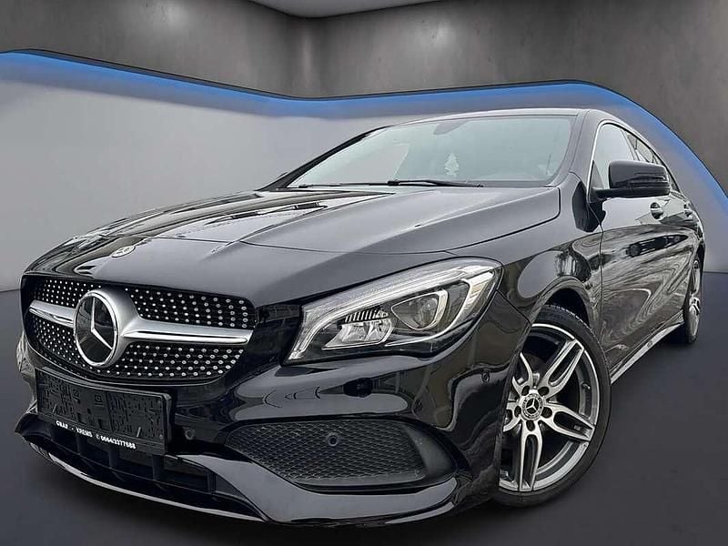 Schwarz Gebraucht 2018 Mercedes CLA200 AMG line Kombi | € 18.990 (Fairer Preis) - Bild 1/4