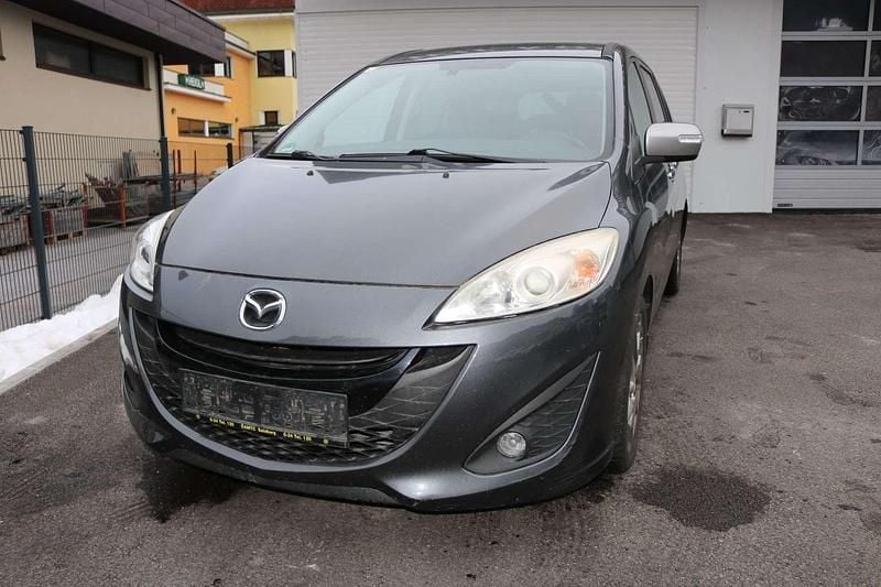 Gebraucht Mazda 5 Takumi-Line 116 PS (85 kW) 2014 Grau Van / Kleinbus