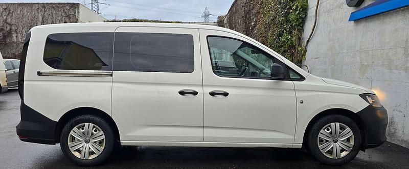 Gebraucht VW Caddy Maxi 102 PS (75 kW) 2021 Weiß Van / Kleinbus