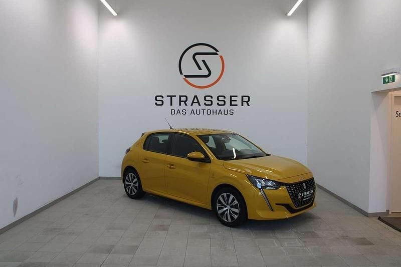 Mittelgelb metallic Gebraucht 2020 Peugeot 208 S Kleinwagen | € 9.900 (Fairer Preis) - Bild 1/4