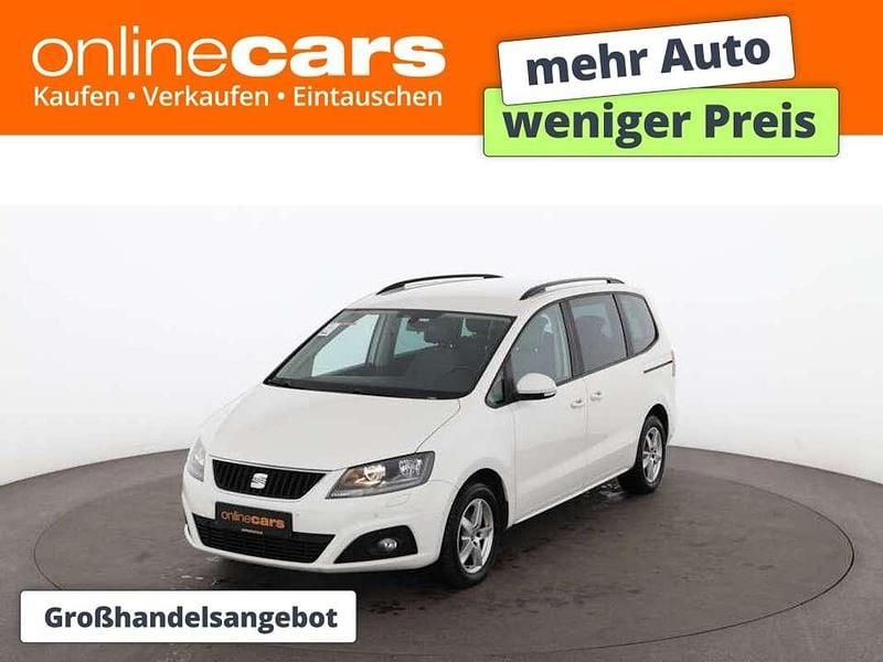 Gebraucht Seat Alhambra Reference 116 PS (85 kW) 2014 Weiß Van / Kleinbus