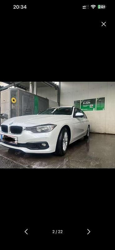 Gebraucht BMW 316 Advantage 116 PS (85 kW) 2014 Weiß Kombi