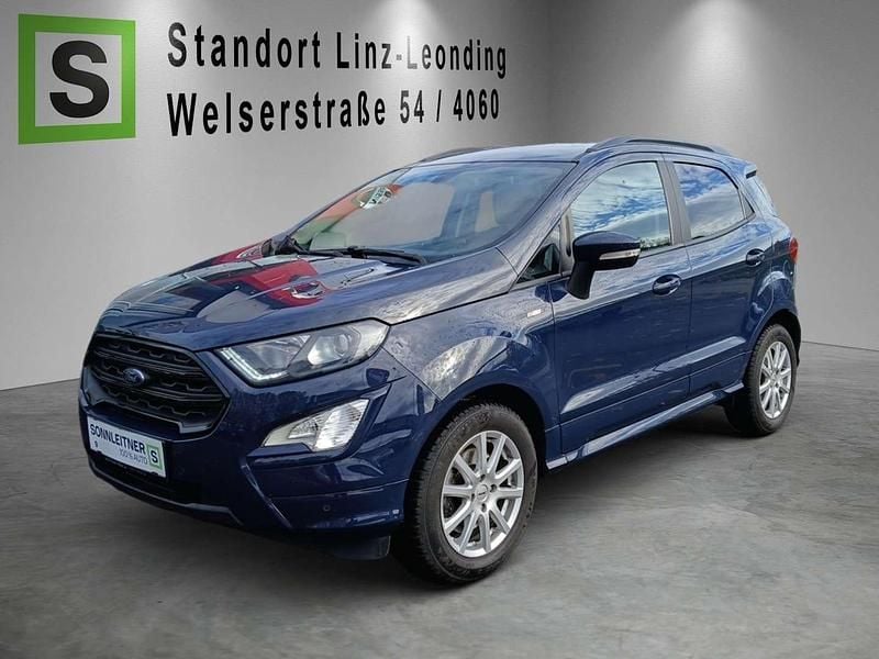 Blau Gebraucht 2018 Ford Ecosport ST-Line SUV | € 14.990 (Etwas zu teuer) - Bild 1/4
