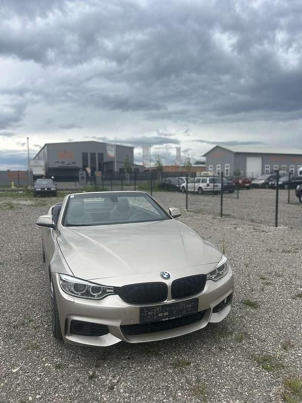 Gebraucht BMW 420 163 PS (119 kW) 2014 Gold Cabrio