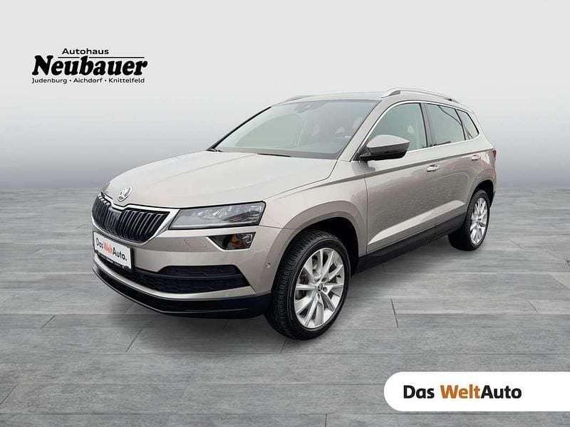 Hellbraun metallic Gebraucht 2018 Skoda Karoq Style SUV | € 20.990 (Superpreis) - Bild 1/4