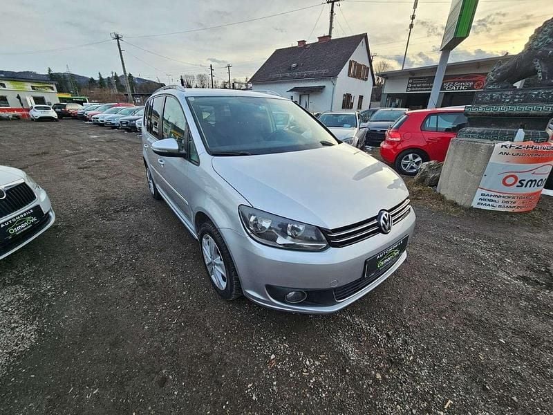 Gebraucht VW Touran Comfortline 105 PS (77 kW) 2010 Grau Van / Kleinbus