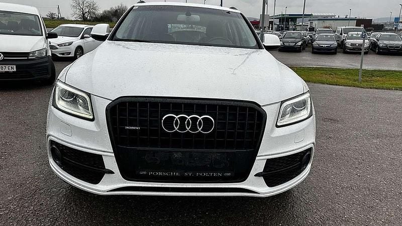 Weiß Gebraucht 2016 Audi Q5 S-Line SUV | € 9.990 - Bild 1/4