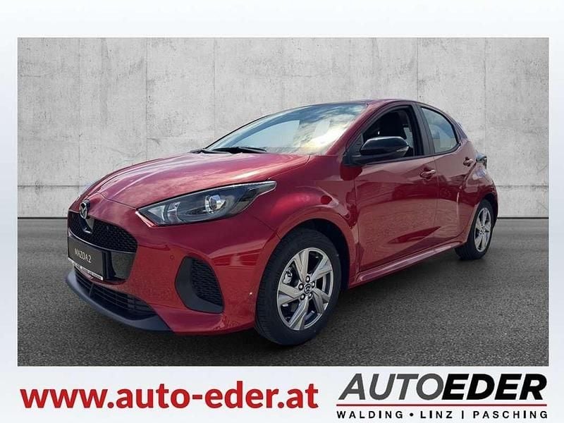 Neu Mazda 2 Exclusive-Line 92 PS (67 kW) 2025 Rot Limousine