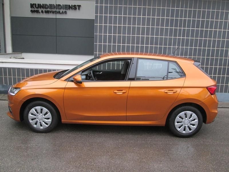 Gebraucht Skoda Fabia Selection 116 PS (85 kW) 2025 Orange Kleinwagen