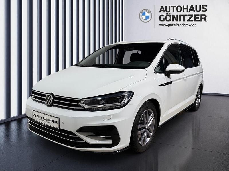 Gebraucht VW Touran Highline 110 PS (80 kW) 2018 Pure white Van / Kleinbus