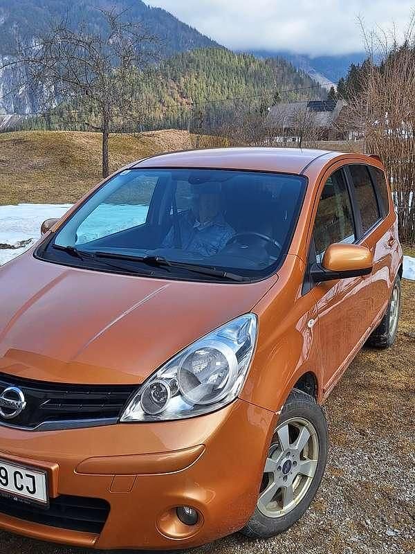 Gebraucht Nissan Note Tekna 110 PS (80 kW) 2009 Orange Kleinwagen