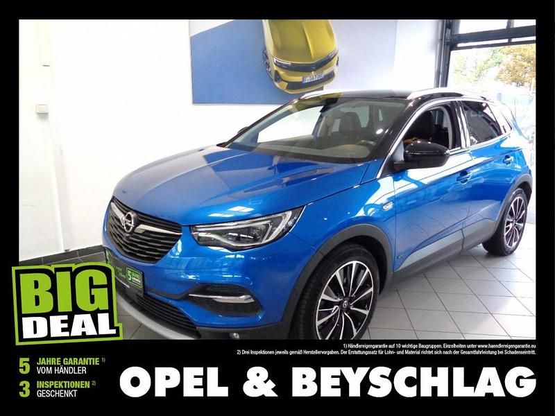 Topas blau Gebraucht 2021 Opel Grandland X Ultimate SUV | € 26.560 (Etwas zu teuer) - Bild 1/4
