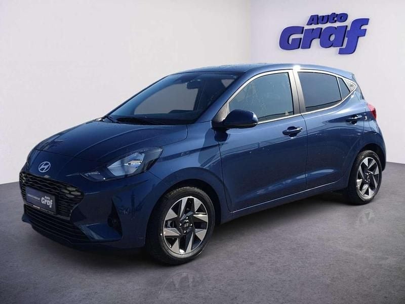 Neu Hyundai i10 GO! 63 PS (46 kW) 2025 Blau Kleinwagen