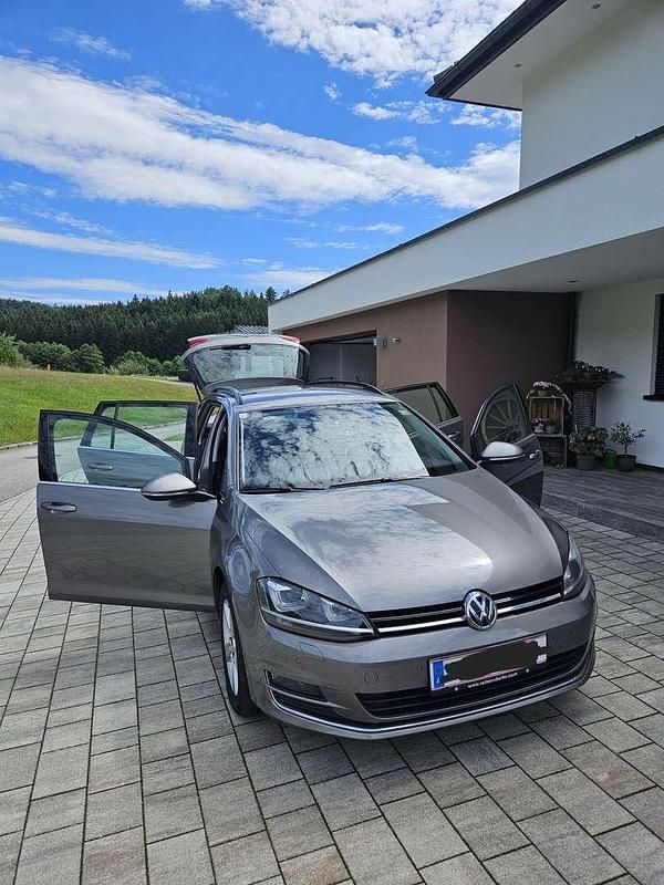 Grau Gebraucht 2015 VW Golf VII Highline Kombi | € 8.800 (Fairer Preis) - Bild 1/4