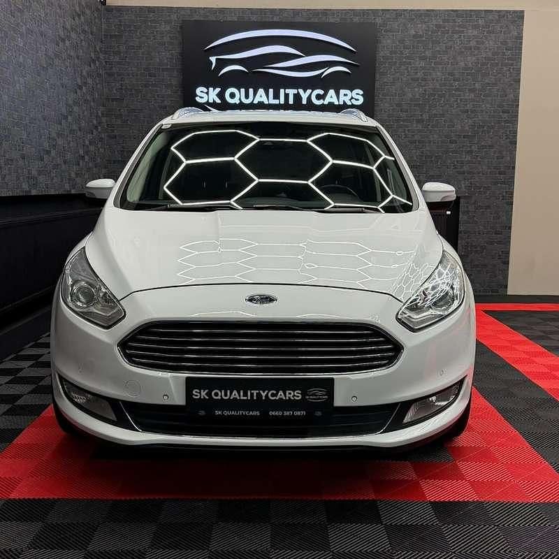 Gebraucht Ford Galaxy 150 PS (110 kW) 2019 Weiß Van / Kleinbus
