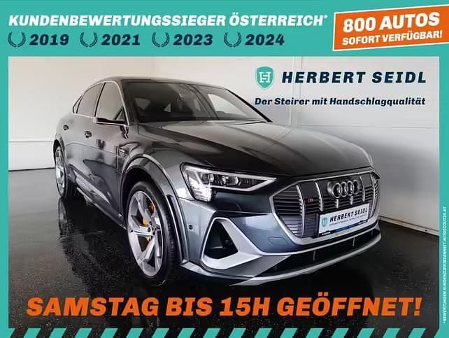 Daytonagraumetallic Gebraucht 2022 Audi e-tron S-Line SUV | € 51.880 (Fairer Preis) - Bild 1/4
