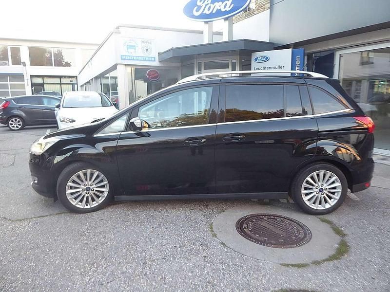 Gebraucht Ford Grand C-Max Titanium 120 PS (88 kW) 2017 Schwarz Van / Kleinbus