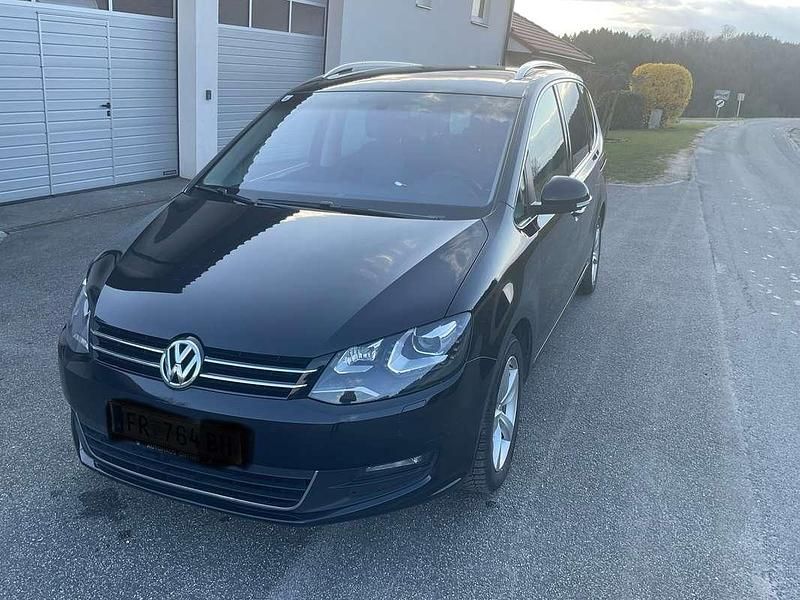 Schwarz Gebraucht 2014 VW Sharan Comfortline Van / Kleinbus | € 9.200 (Fairer Preis) - Bild 1/4