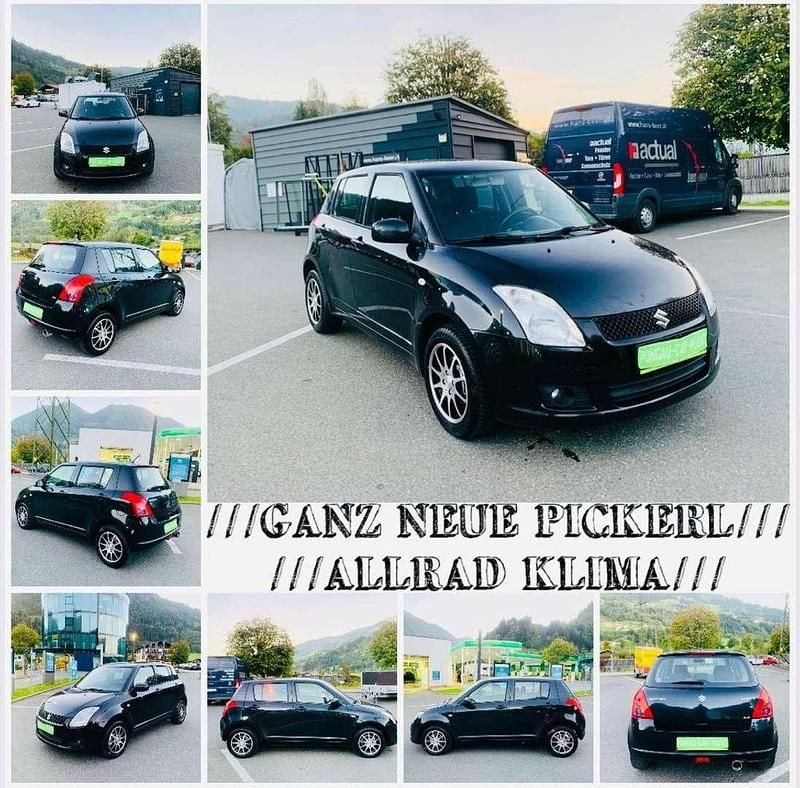 Schwarz Gebraucht 2009 Suzuki Swift Kleinwagen | € 4.000 (Superpreis) - Bild 1/4