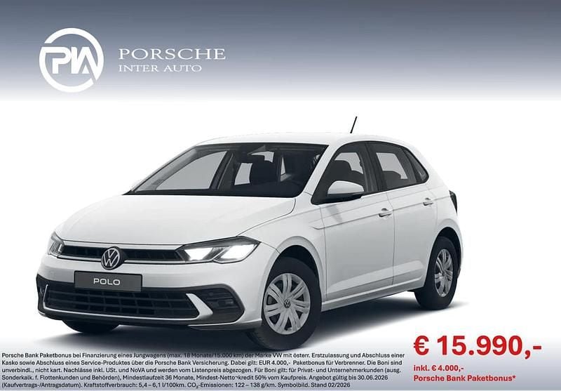 Neu VW Polo 95 PS (69 kW) 2026 Mittelgrau  normal Kleinwagen
