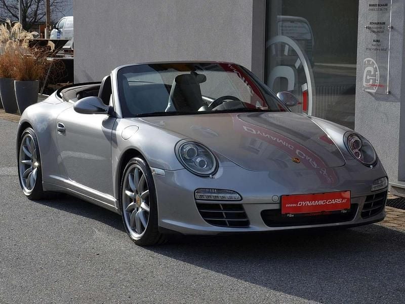 Gebraucht Porsche 911 Carrera 4S Cabriolet 385 PS (283 kW) 2010 Silber Cabrio