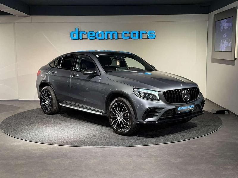 Gebraucht Mercedes GLC350 AMG line 320 PS (235 kW) 2018 Silber Coupé