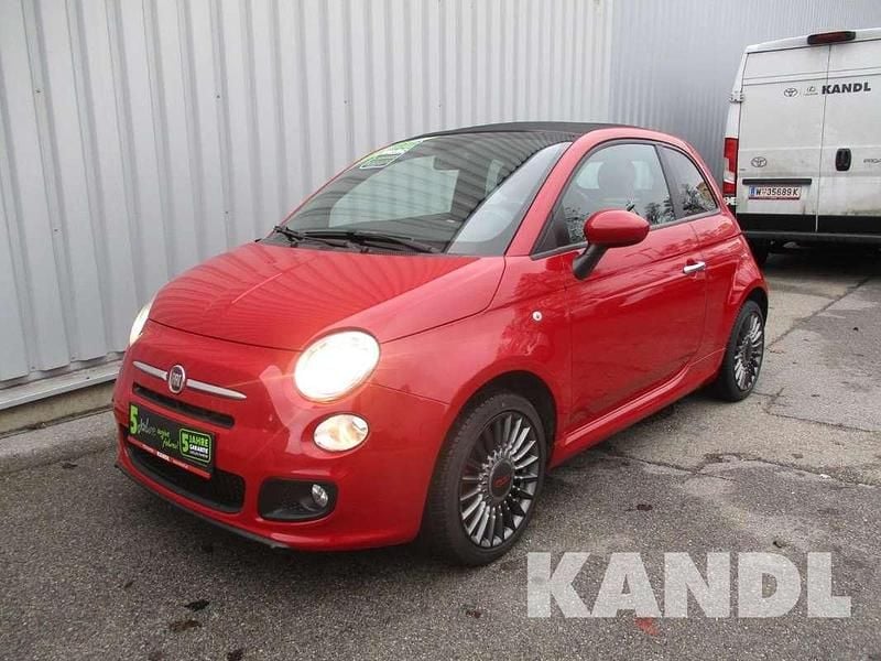Gebraucht Fiat 500C 69 PS (50 kW) 2014 Rot Cabrio
