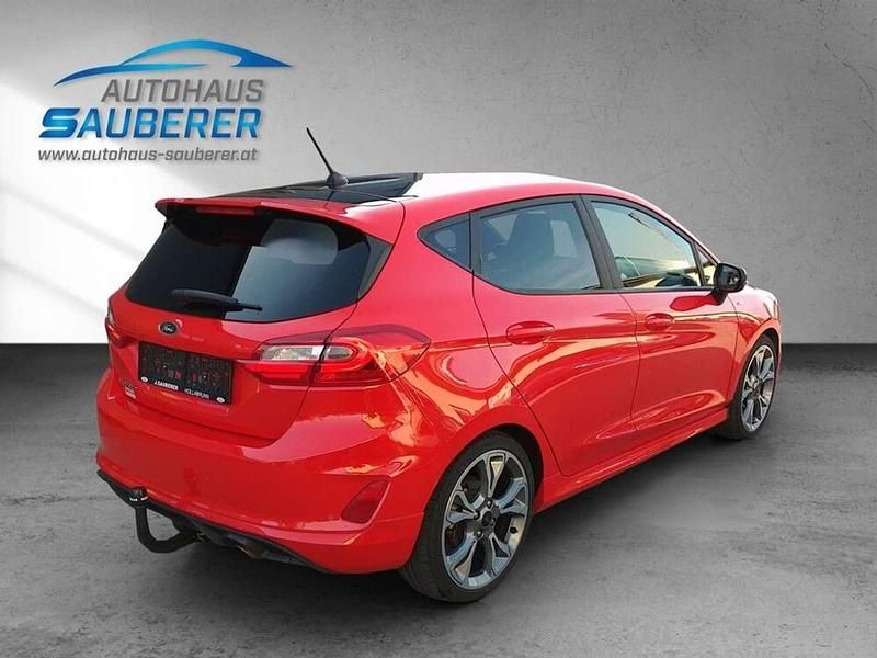 Gebraucht Ford Fiesta ST-Line 101 PS (74 kW) 2018 Rot Kleinwagen