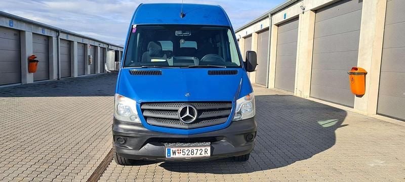 Gebraucht Mercedes Sprinter 129 PS (94 kW) 2013 Blau Van