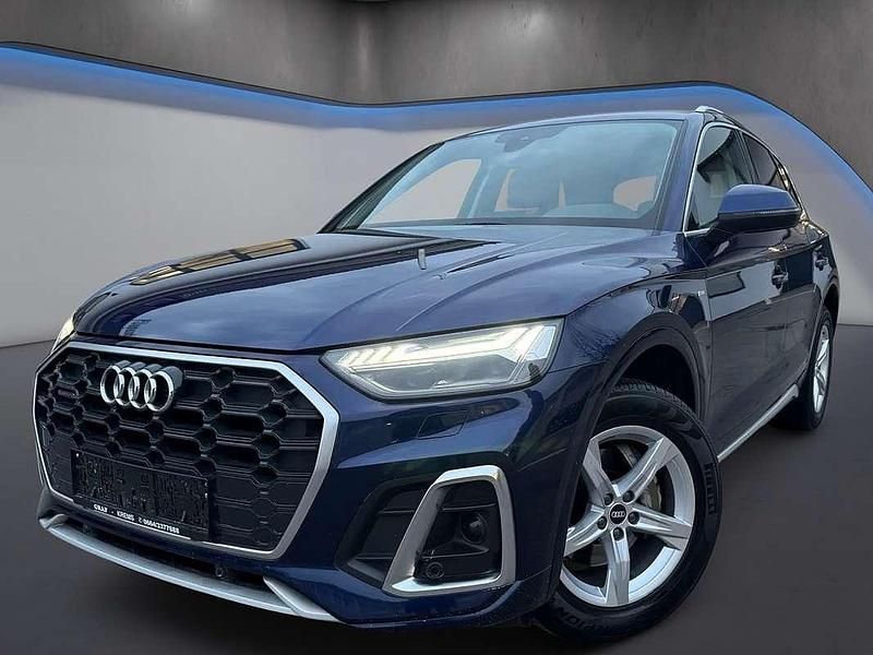 Gebraucht Audi Q5 S-Line 204 PS (150 kW) 2021 Blau SUV