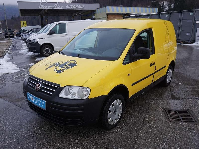 Gebraucht VW Caddy 69 PS (50 kW) 2008 Gelb Van / Kleinbus