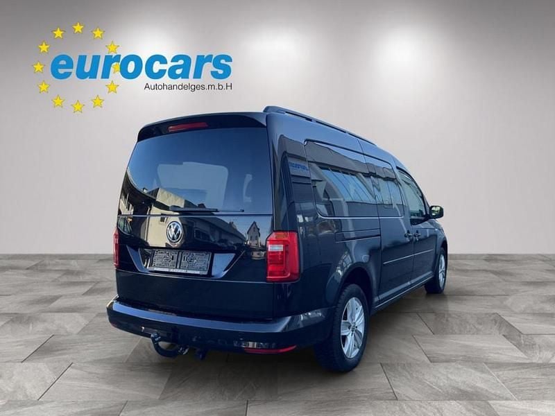 Gebraucht VW Caddy Maxi Comfortline 150 PS (110 kW) 2018 Schwarz Van / Kleinbus