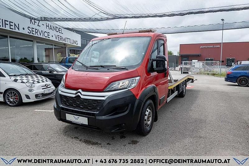 Gebraucht Citroën Jumper 162 PS (119 kW) 2018 Rot Van / Kleinbus