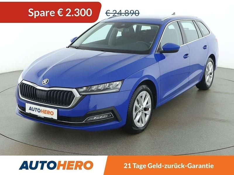 Blau Gebraucht 2020 Skoda Octavia Kombi | € 22.590 (Fairer Preis) - Bild 1/3