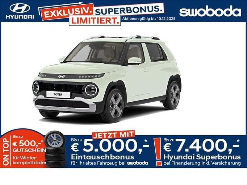 Unbleached ivory gelb Neu 2025 Hyundai Inster Trend Kleinwagen | € 23.680 (Superpreis) - Bild 1/1