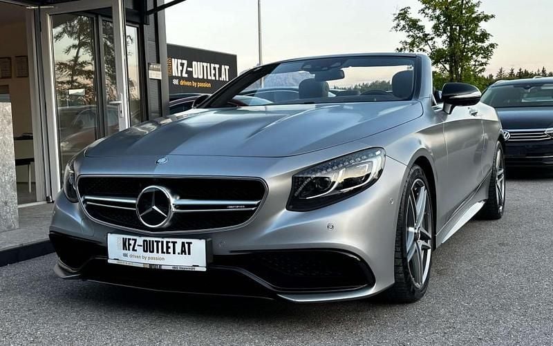 Grau Gebraucht 2020 Mercedes S63 AMG AMG Cabrio | € 169.900 (Superpreis) - Bild 1/4