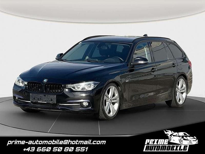 Gebraucht BMW 320 Sport Line 190 PS (139 kW) 2016 Schwarz Kombi