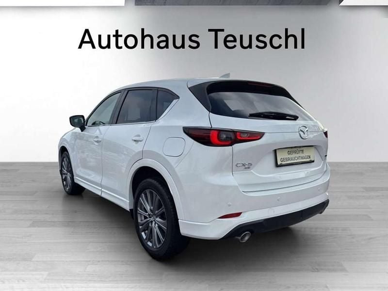 Gebraucht Mazda CX-5 Takumi-Line 194 PS (142 kW) 2022 Weiß SUV