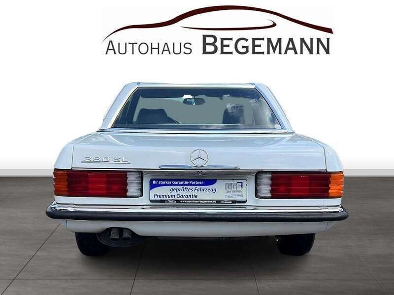 Gebraucht Mercedes SL380 155 PS (114 kW) 1985 Weiß Cabrio