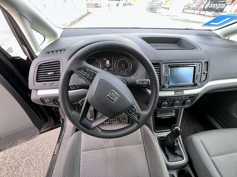 Gebraucht Seat Alhambra 116 PS (85 kW) 2016 Schwarz Van / Kleinbus