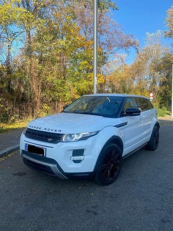 Weiß Gebraucht 2013 Land Rover Range Rover evoque Dynamic SUV | € 14.100 - Bild 1/4