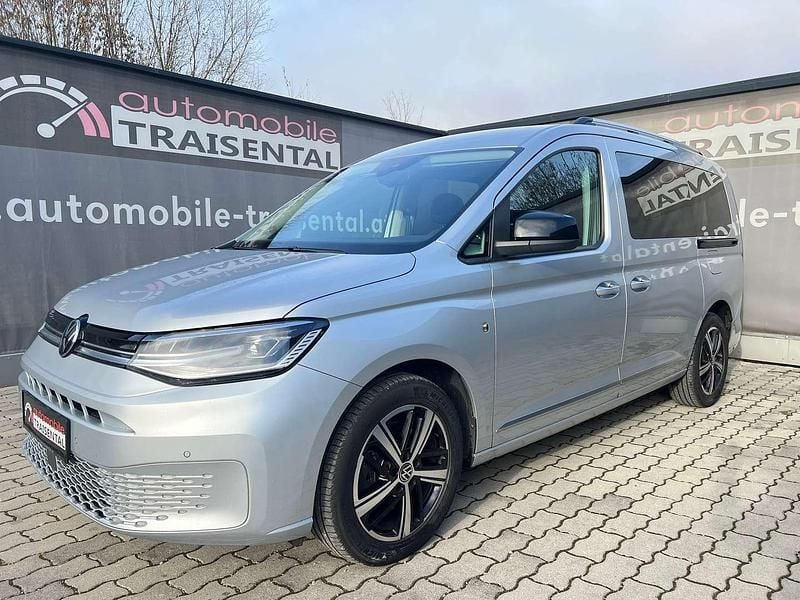 Gebraucht VW Caddy Maxi Style 122 PS (89 kW) 2022 Silber Van / Kleinbus