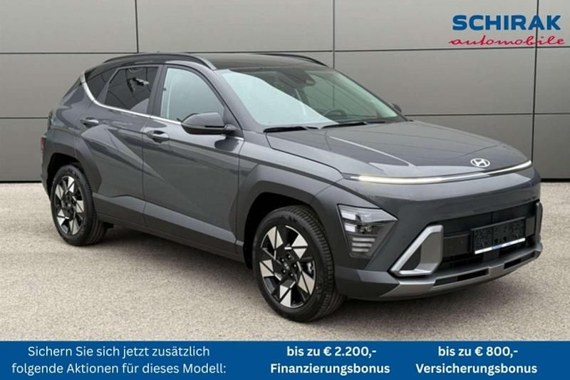 Grau Neu 2025 Hyundai Kona GO! SUV | € 35.260 (Teuer) - Bild 1/4