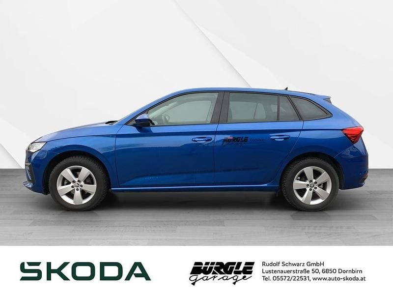 Gebraucht Skoda Scala Selection 115 PS (84 kW) 2024 Mittelblau  metallic Kleinwagen