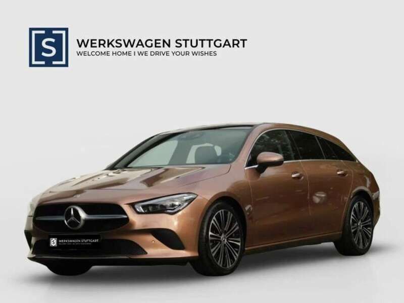 Gold Gebraucht 2021 Mercedes CLA250 Progressive Limousine | € 42.785 (Fairer Preis) - Bild 1/4