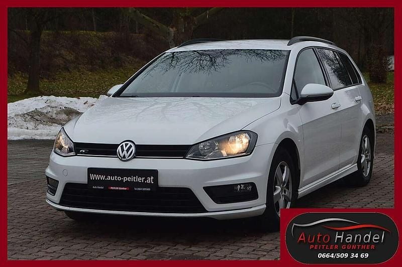 Gebraucht VW Golf VII Sportline 110 PS (80 kW) 2016 Weiß Kombi