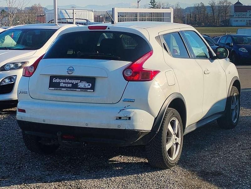 Gebraucht Nissan Juke Acenta 110 PS (80 kW) 2012 Weiß SUV