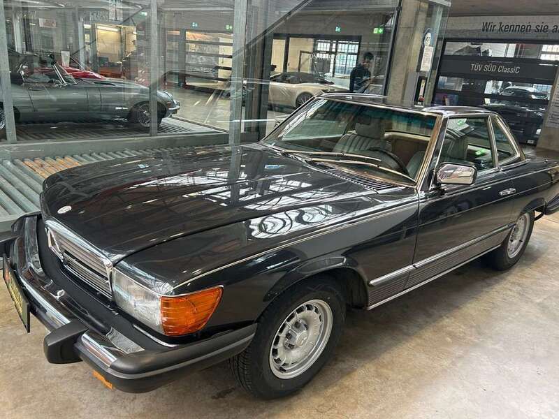 Schwarz Gebraucht 1985 Mercedes SL380 Cabrio | € 36.900 - Bild 1/4