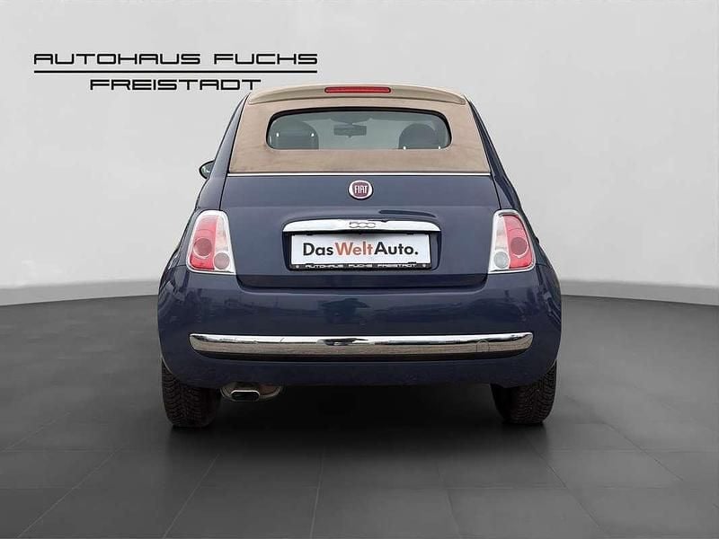 Gebraucht Fiat 500 Lounge 69 PS (50 kW) 2013 Mittelblau  normal Cabrio
