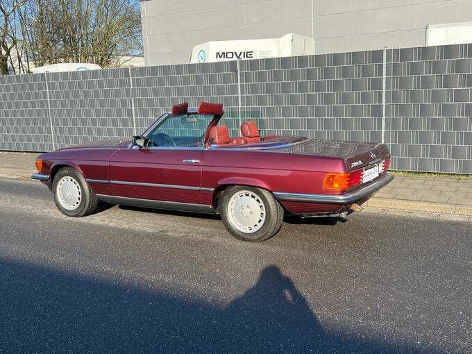 Gebraucht Mercedes SL280 185 PS (136 kW) 1985 Rot Cabrio